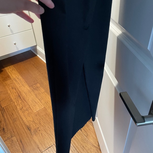 Zara fitted black denim dress with back slit. Size small. Like new - Picture 4 of 4